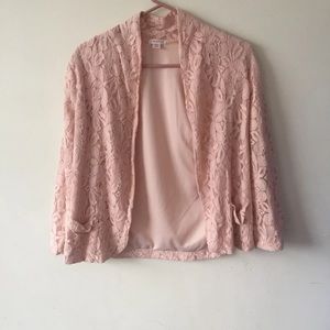 pink blazer